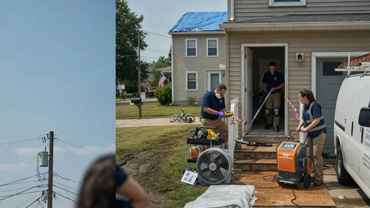 Water Damage Repair in Evans City, PA near me